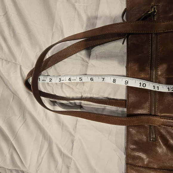 J. Crew large brown leather bag - Picture 7 of 14